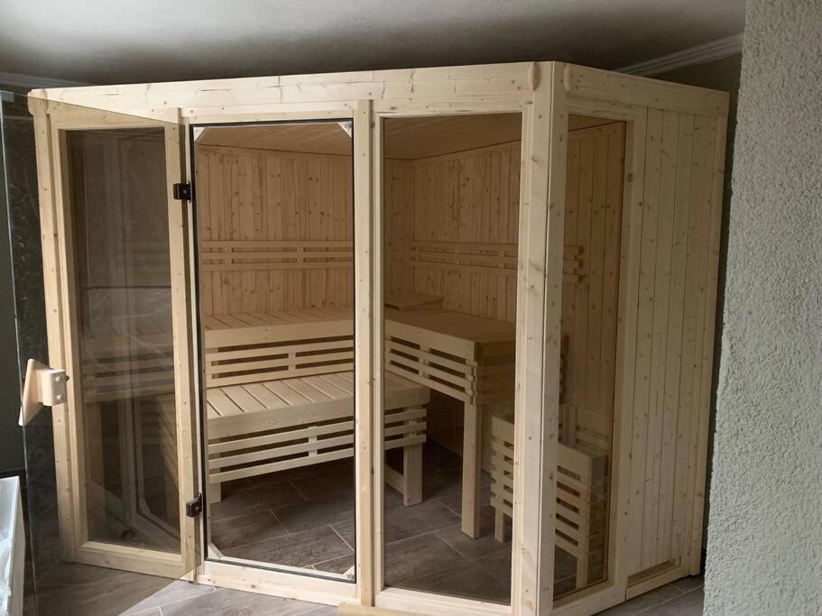 Waldferienhaus Dunja Mit Whirlpool, Sauna U Garten Hain  Экстерьер фото