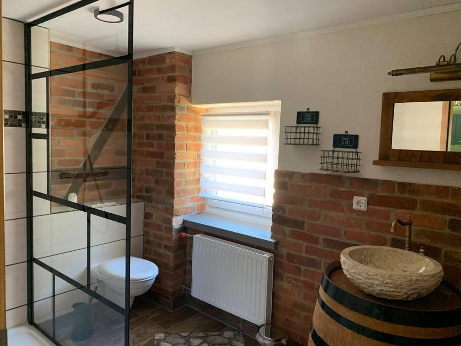 Waldferienhaus Dunja Mit Whirlpool, Sauna U Garten Hain  Экстерьер фото