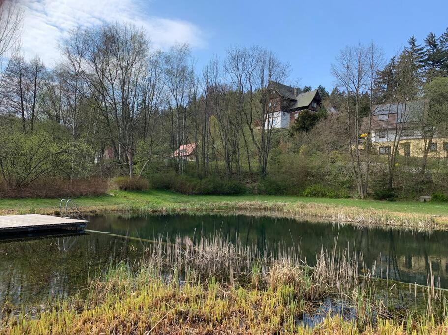 Waldferienhaus Dunja Mit Whirlpool, Sauna U Garten Hain  Экстерьер фото